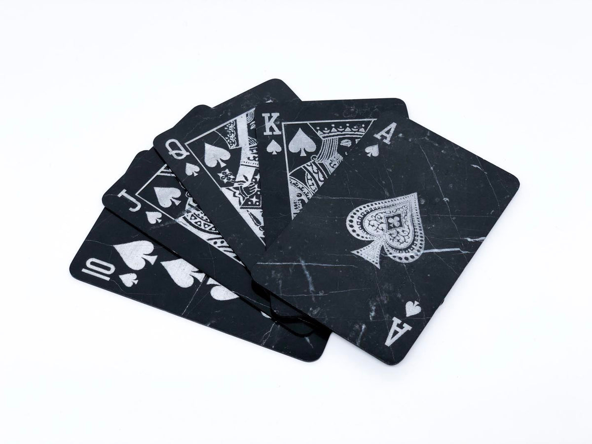 World's First Real Marble Poker Cards | MIKOL