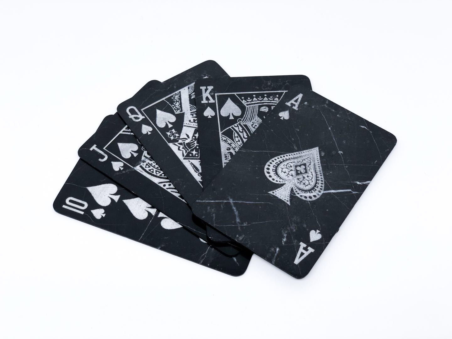 World's First Real Marble Poker Cards - MIKOL