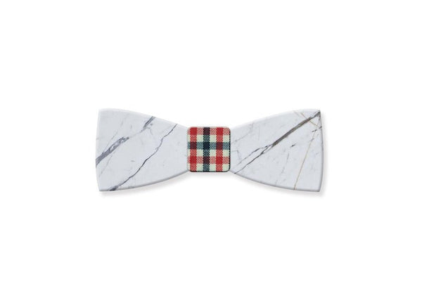 Carrara White Marble Bow Tie (Sold out) - MIKOL