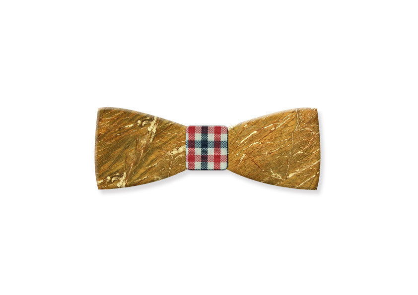 Galaxy Gold Gemstone Bow Tie - MIKOL 