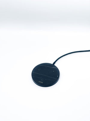 MagSafe Nero Marquina Marble Wireless Charging Pad (Pre - sale Discount!) - MIKOL