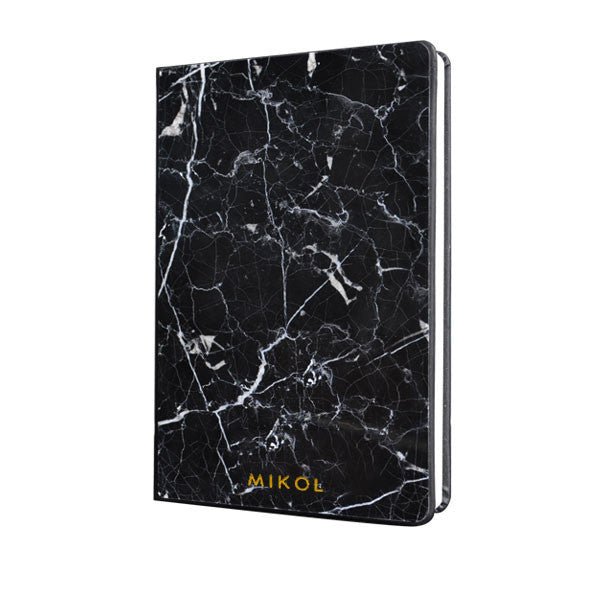 Nero Marquina Marble Notebook (Pocket Size) - MIKOL