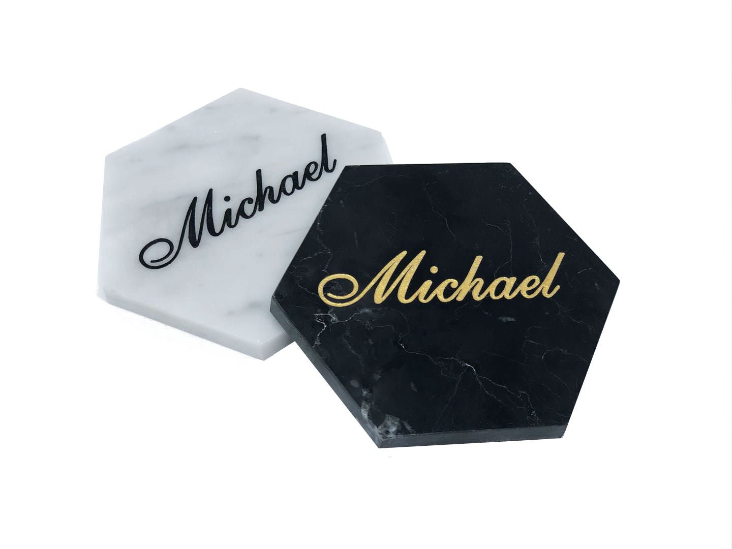 Personalized Marble Coasters - MIKOL