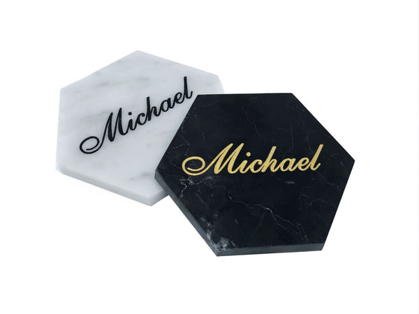 Personalized Marble Coasters - MIKOL