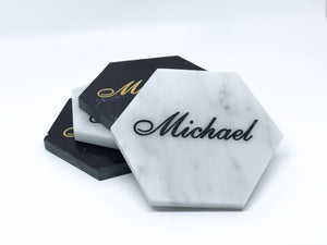 Personalized Marble Coasters - MIKOL