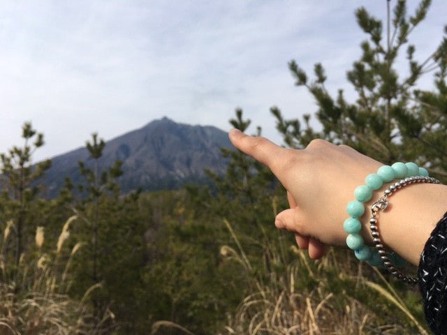 Sky Blue Beaded Bracelet - MIKOL