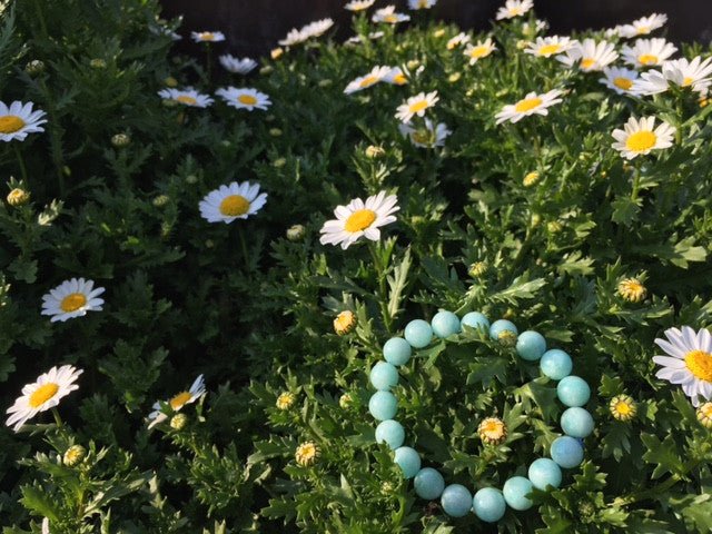 Sky Blue Beaded Bracelet - MIKOL