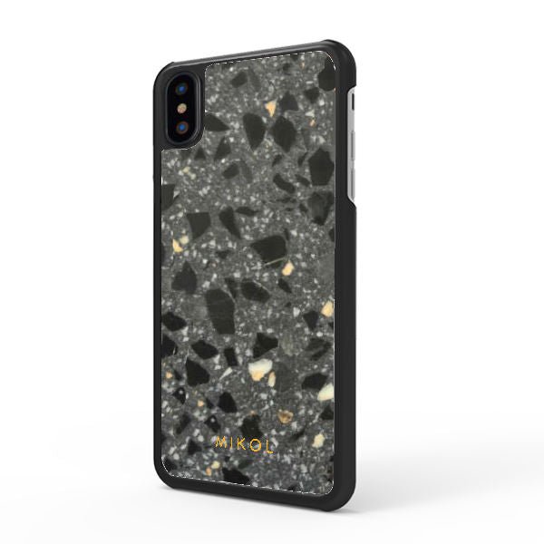 Terrazzo Black Storm iPhone Case - MIKOL