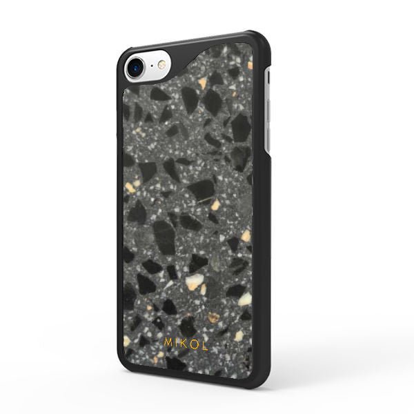 Terrazzo Black Storm iPhone Case - MIKOL