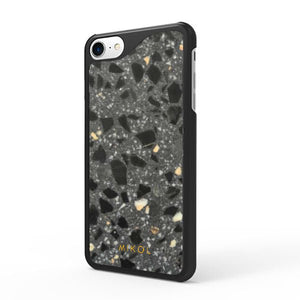 Terrazzo Black Storm iPhone Case - MIKOL