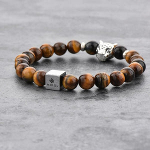 Tiger Eye Beaded Bracelet - MIKOL