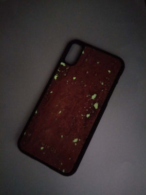 Waitomo Ruby Travertine iPhone Case (Glows in the Dark!) - MIKOL